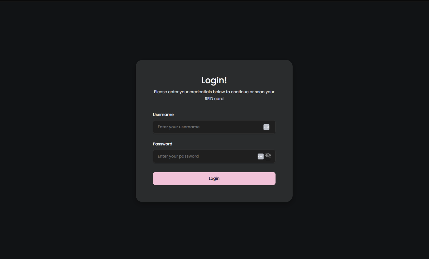 Inventory Management System screenshot
